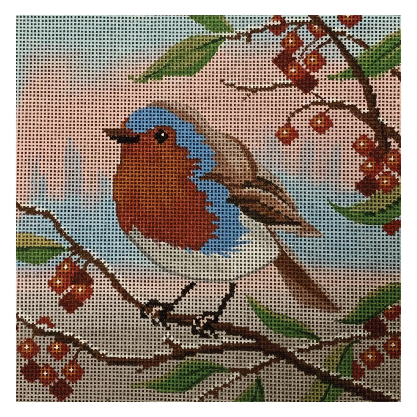 LL325 - English Robin (Cynthia Thomas Stitch Guide Available)