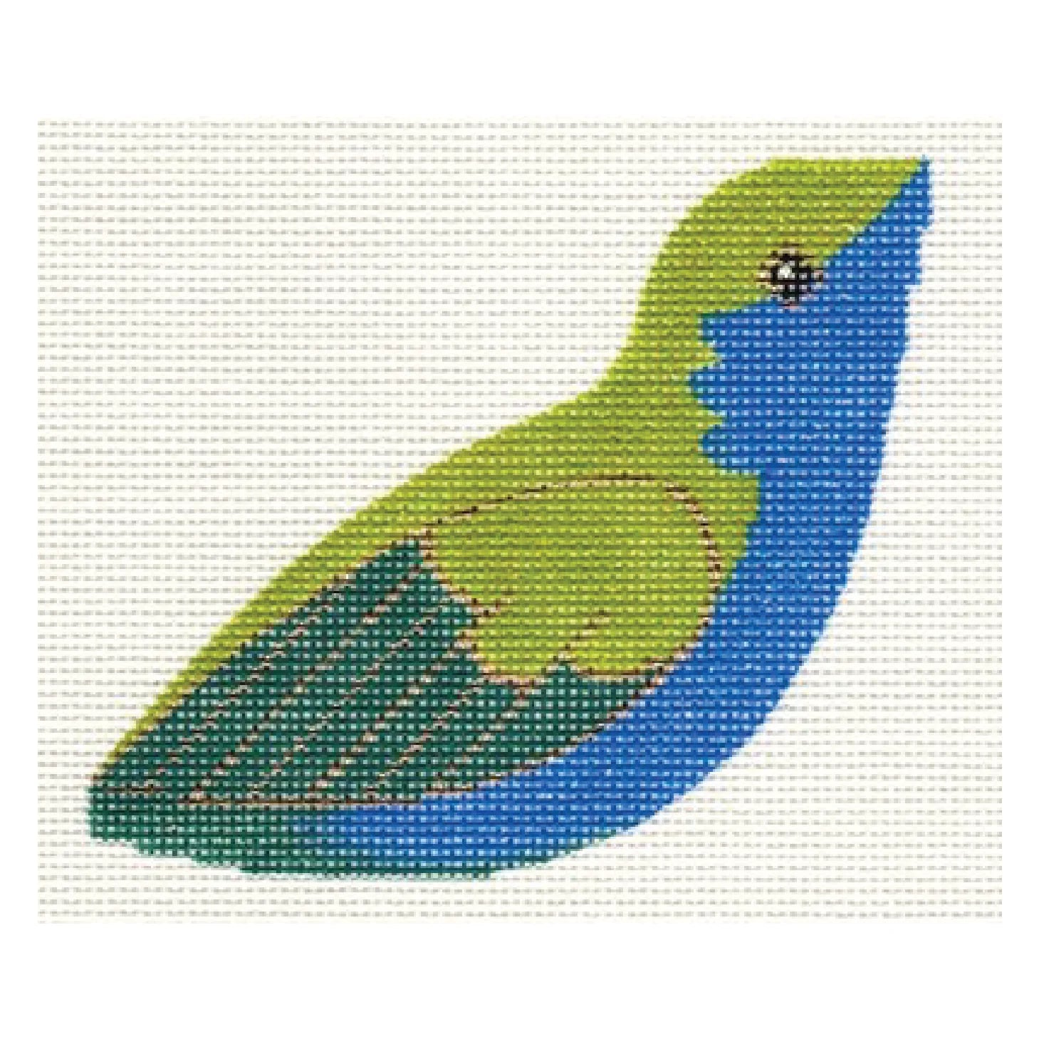 LL306R - Blue & Green Hummingbird Double Sided
