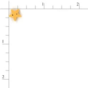 Small Golden Star Button