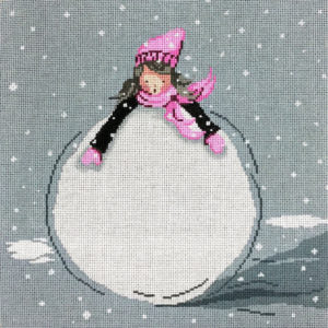 20002 - Little Girl and Huge Snowball