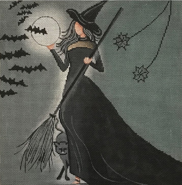 20100 - Sophisticated Witch in Black