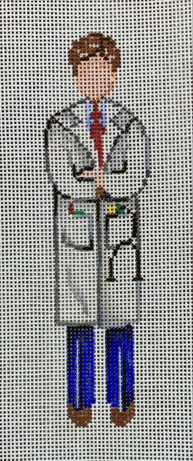 20105 - Ornament - Male Doctor in White Coat