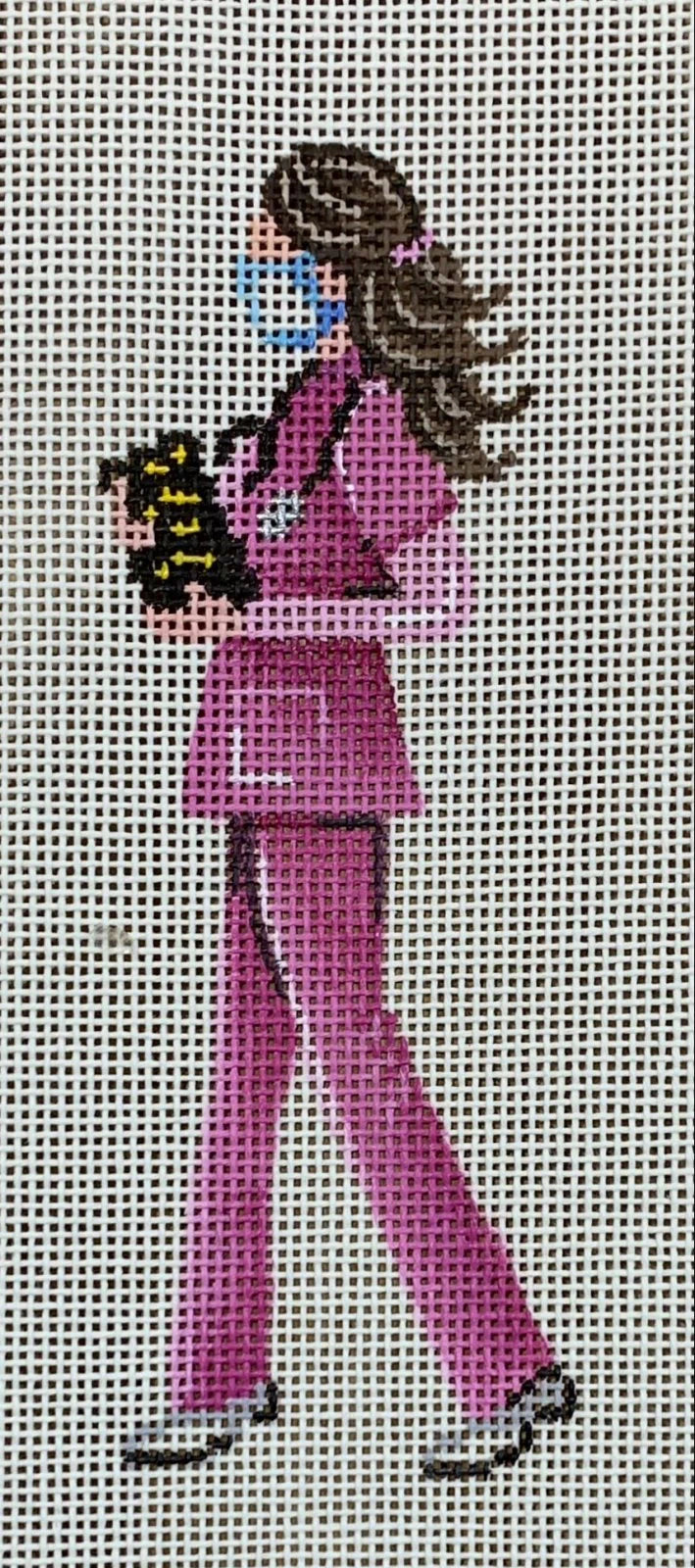 20106 - Ornament - Nurse/Doctor in Pink