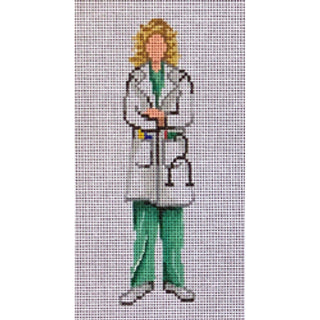 20107 - Ornament - Female Doctor in White Coat