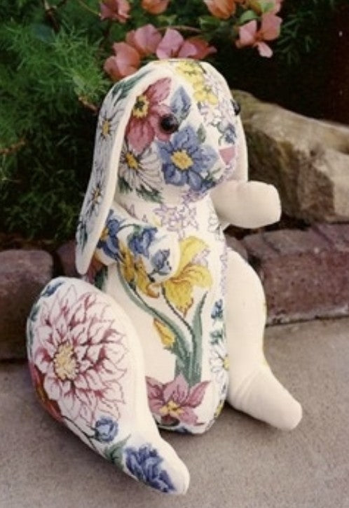 2021 - 3D Bunny, Floral "Becky"