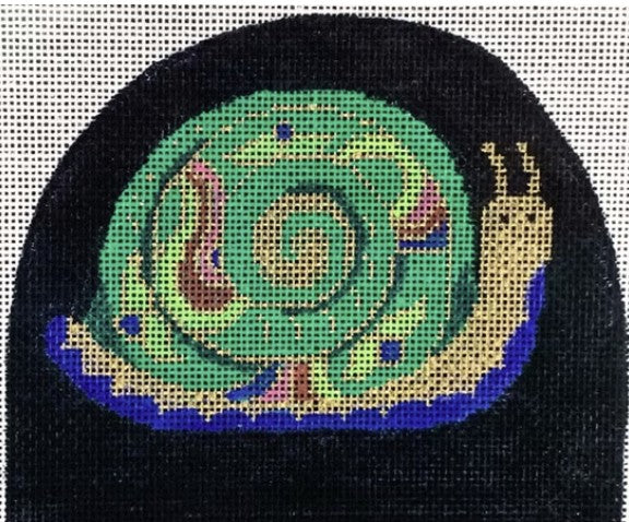 2042 - Cloisonné Snail Figurine
