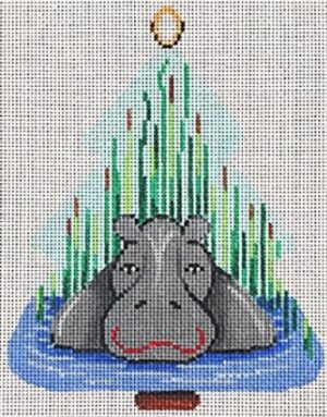 21008 - Hippo in Water