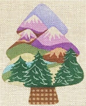 22301 - Tree Shape - Mountains