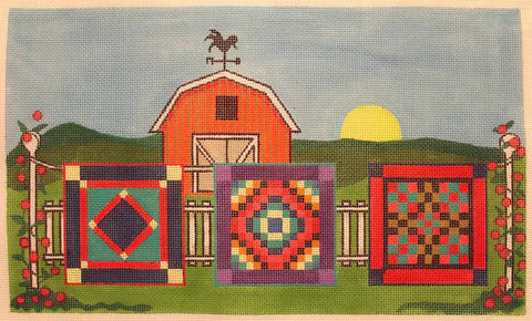 226 - Amish Hanging Quilts