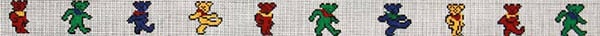 227A - Grateful Dead Bears Belt