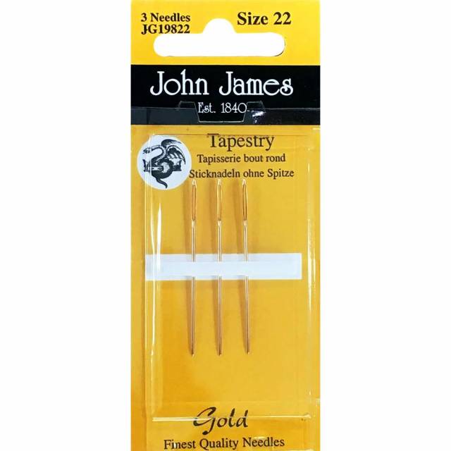 John James Gold Tapestry Needles