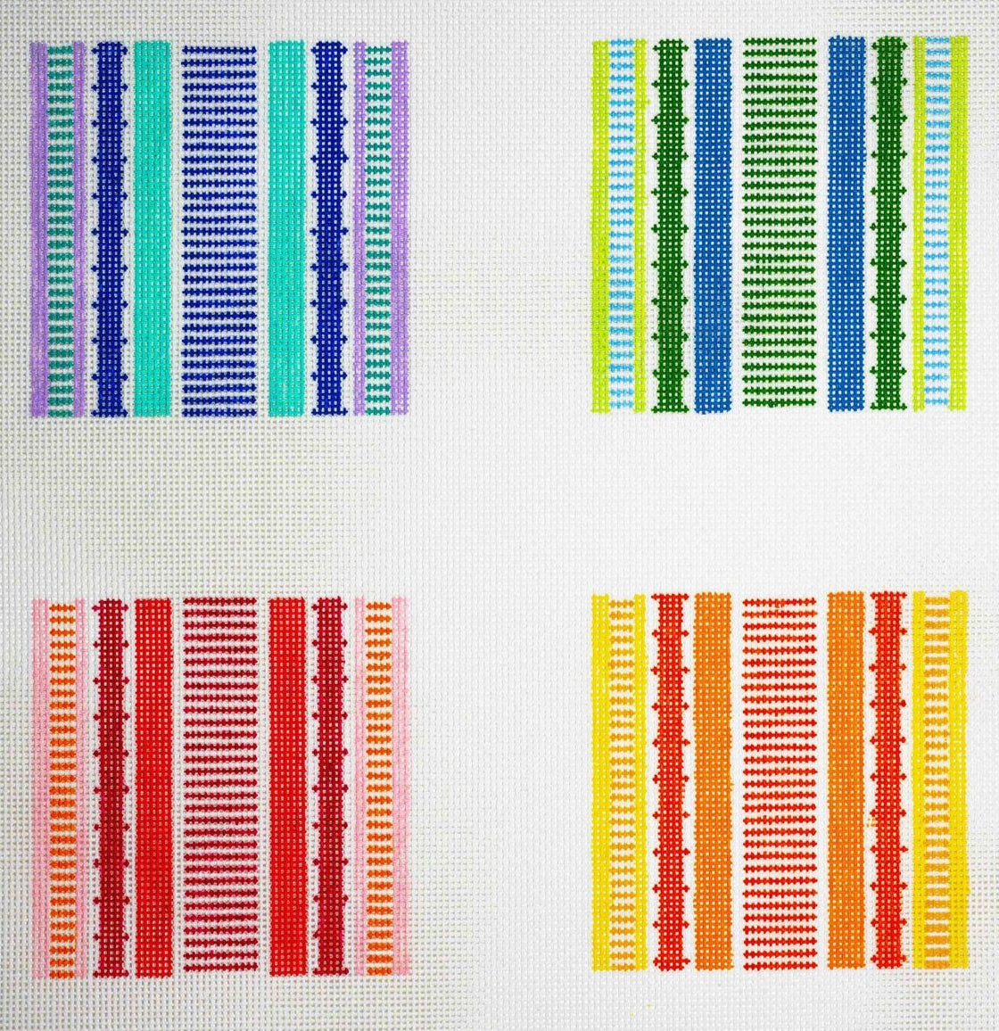 23-260 - Stripe Coasters Set of Four