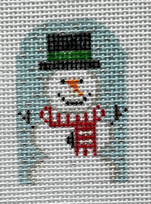 23-319 - Mini Snowman Oval