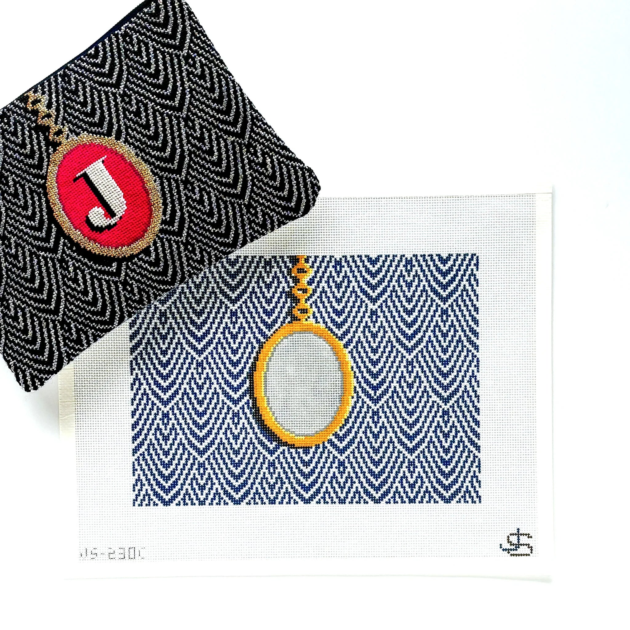 JS-230C - Pendant Clutch - Blue