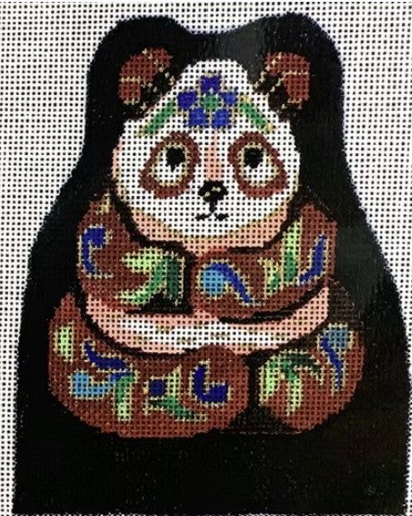 2360 - Cloisonné Panda Figurine