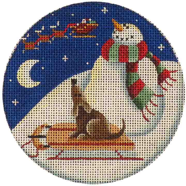 23F - Snowman Sleigh