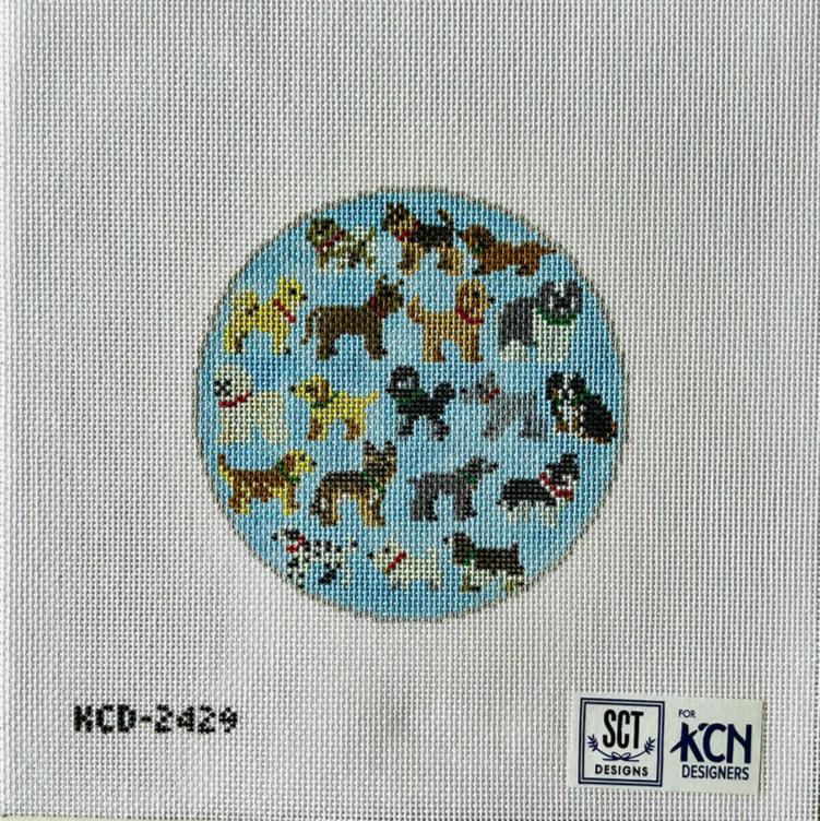 KCD2429 - Blue Dogs Round