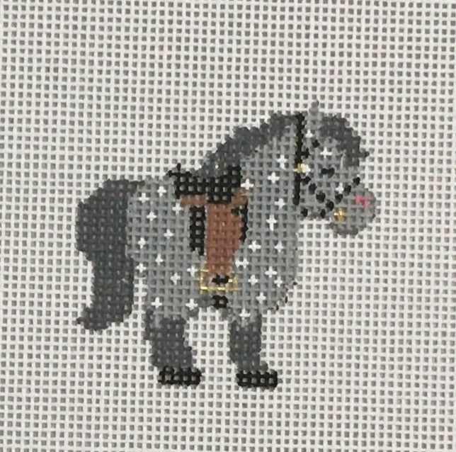 PP242BD - Mini: Daple Gray Horse