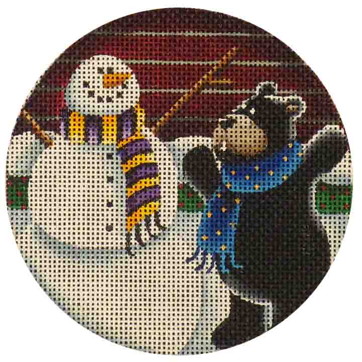 24B - Bear Snowman