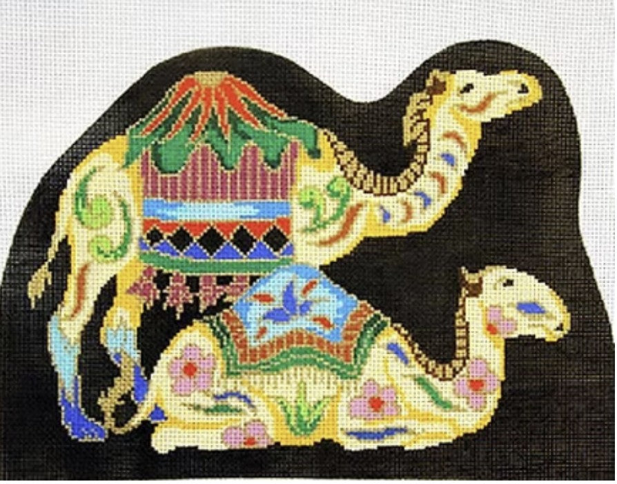 2555 - Cloisonné Camels