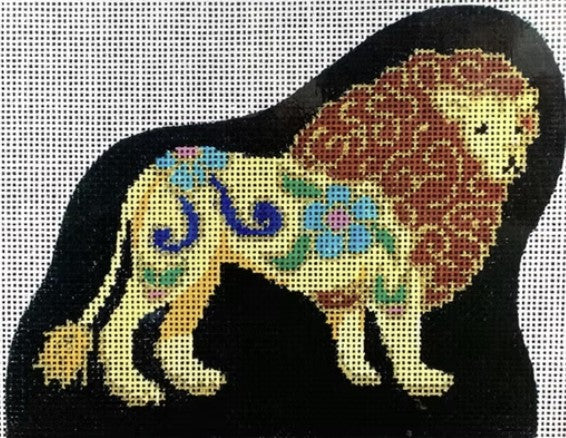 2803 - Cloisonné Lion Figurine