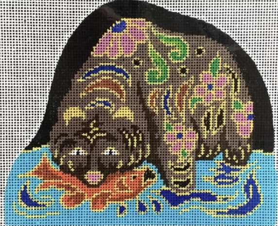 2809 - Cloisonné Bear Figurine