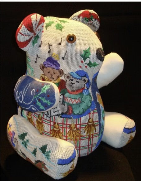 2839 - Teddy Bear, Christmas Holly