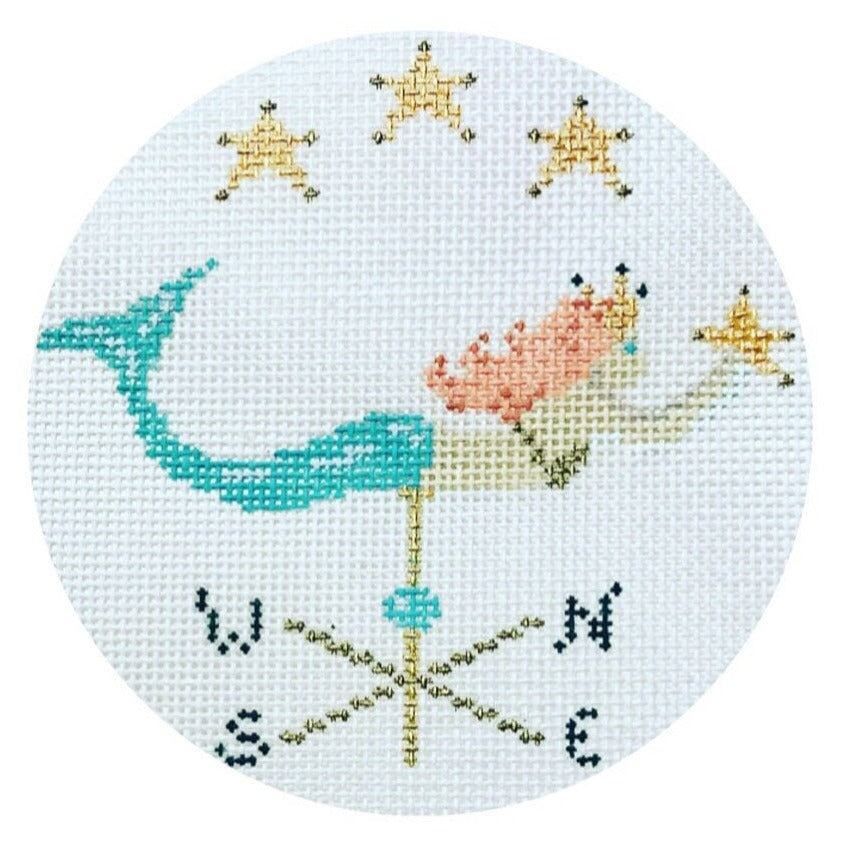 28A - Mermaid Weather Vane Ornament