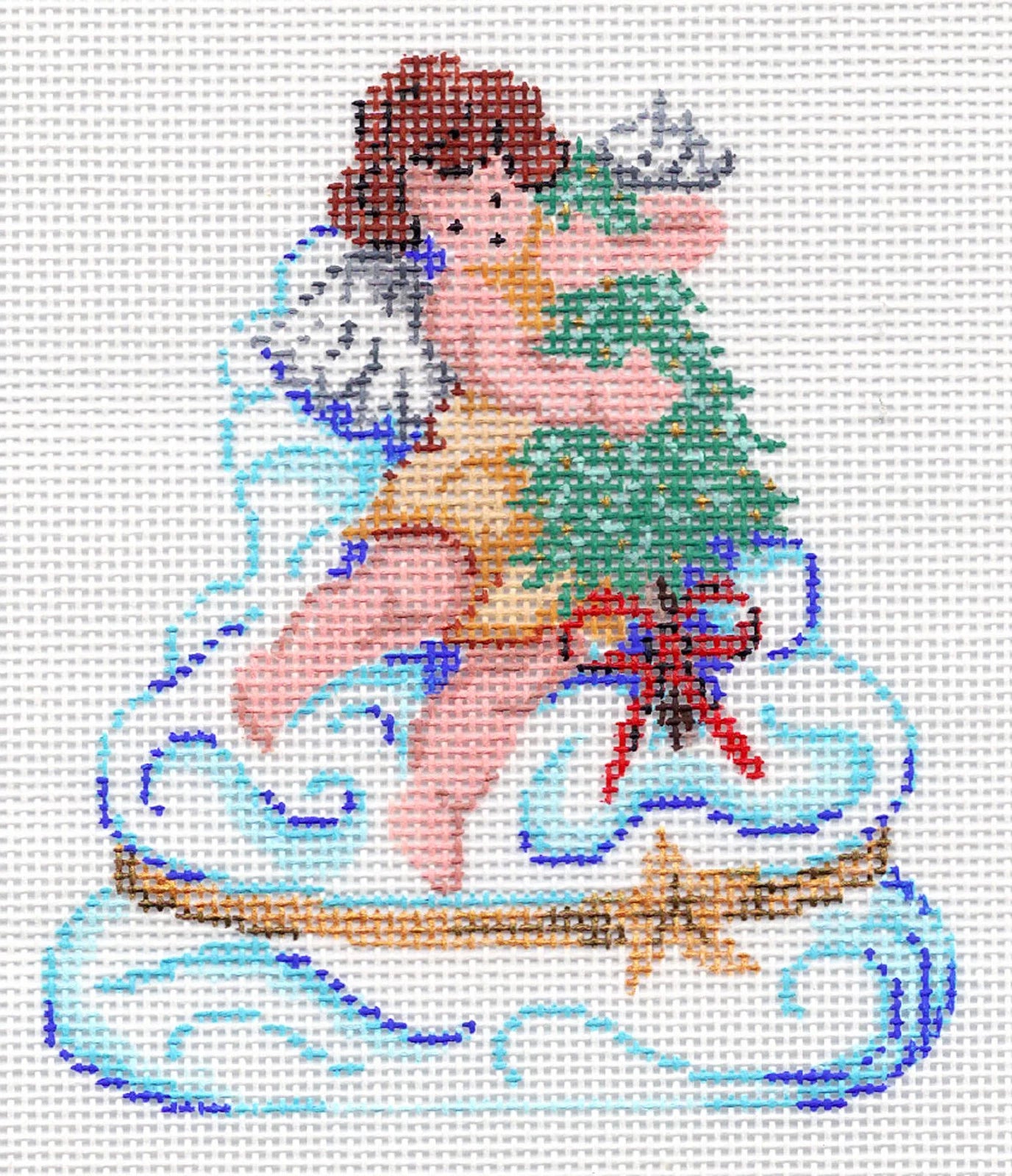 2907 - Porcelain Box - Cherub