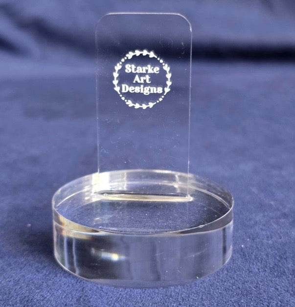 Acrylic Stands & Bases - Starke Art