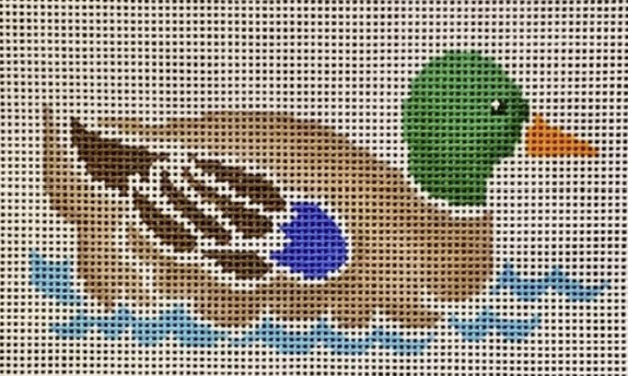 30 - Stencil, Duck Swimming