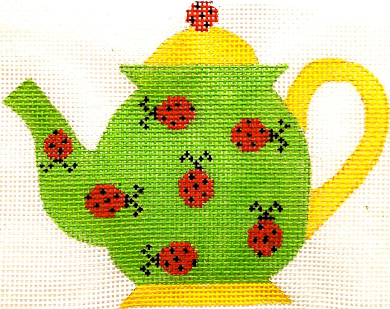 HB-302 - Teapot - Ladybugs