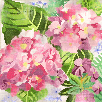 30B - Small Hydrangea & Blossoms