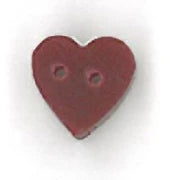 Tiny Folk Art Heart Button