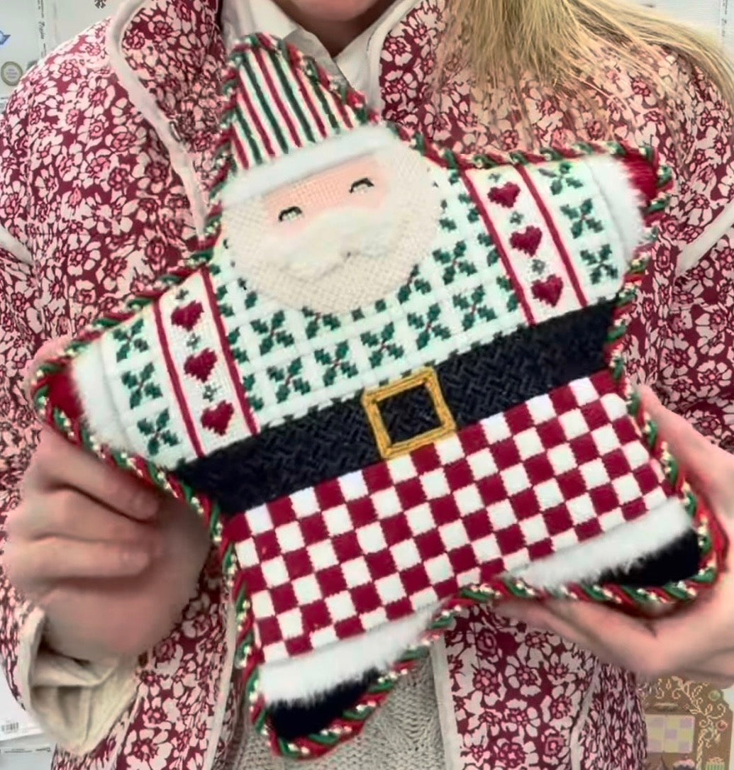 GV1510 - Santa Star - Fireside Stitch Guide Available with Thread Pull