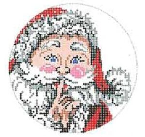 3608 - Santa Shhhh!  Round