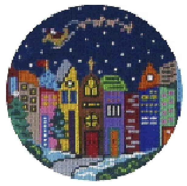 3613 - Holiday Windows Round