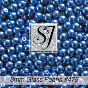 Round Glass Pearl Beads