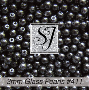 Round Glass Pearl Beads
