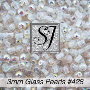 Round Glass Pearl Beads