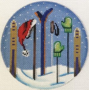 40009 - Skis, Hats and Gloves - Round
