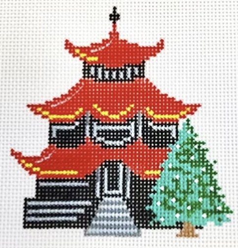 40037 - Christmas House - Pagoda