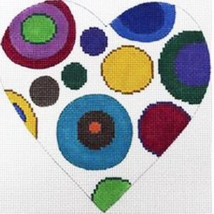 40145 - Heart - Polka Dots