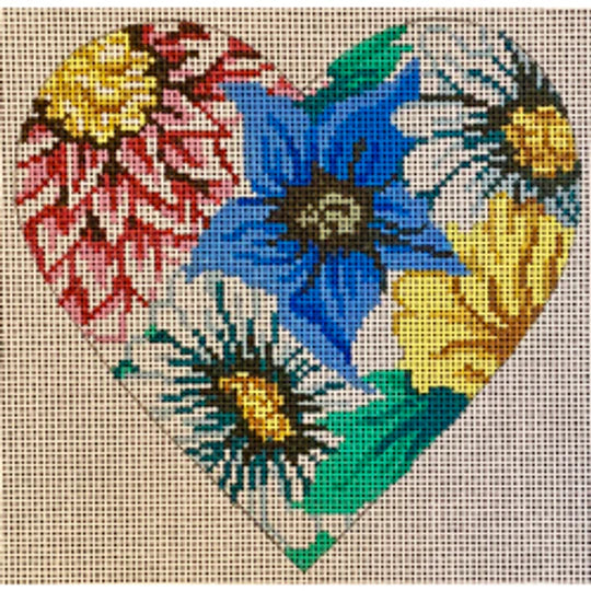 40147 - Heart - Fancy Floral