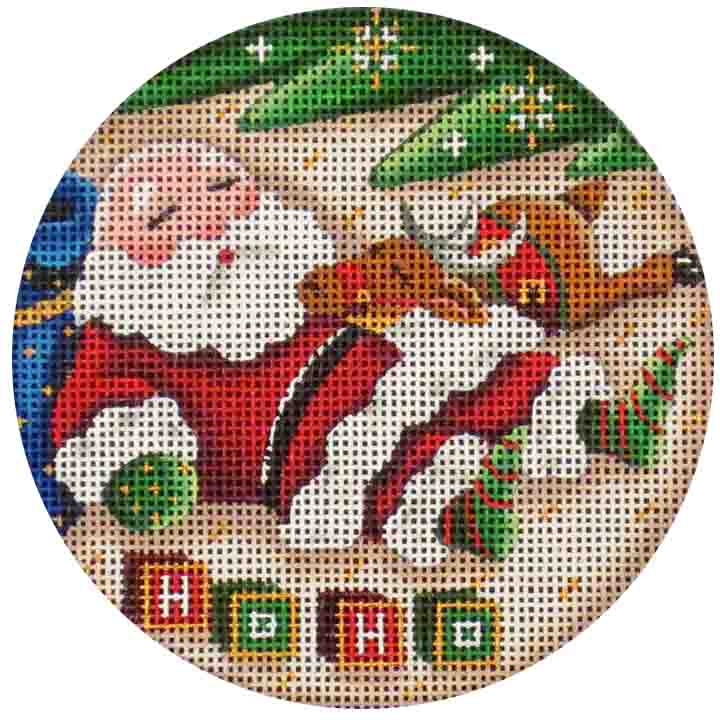 40A - Snoozing Santa