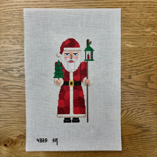 SR4325 - Patchwork Santa Nutcracker