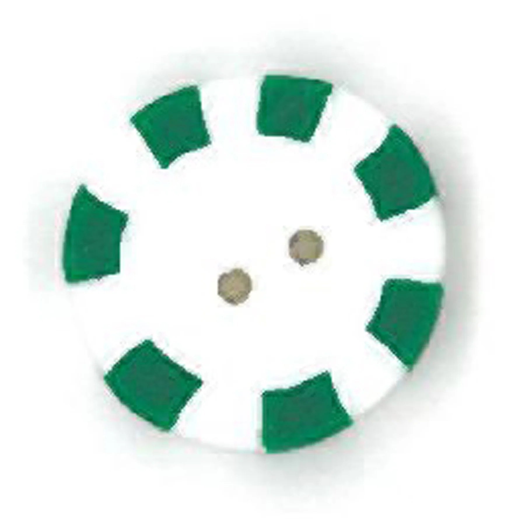 Small Green Peppermint Button