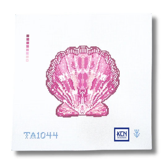 TA1044-18 - Pink Scallop Ornament