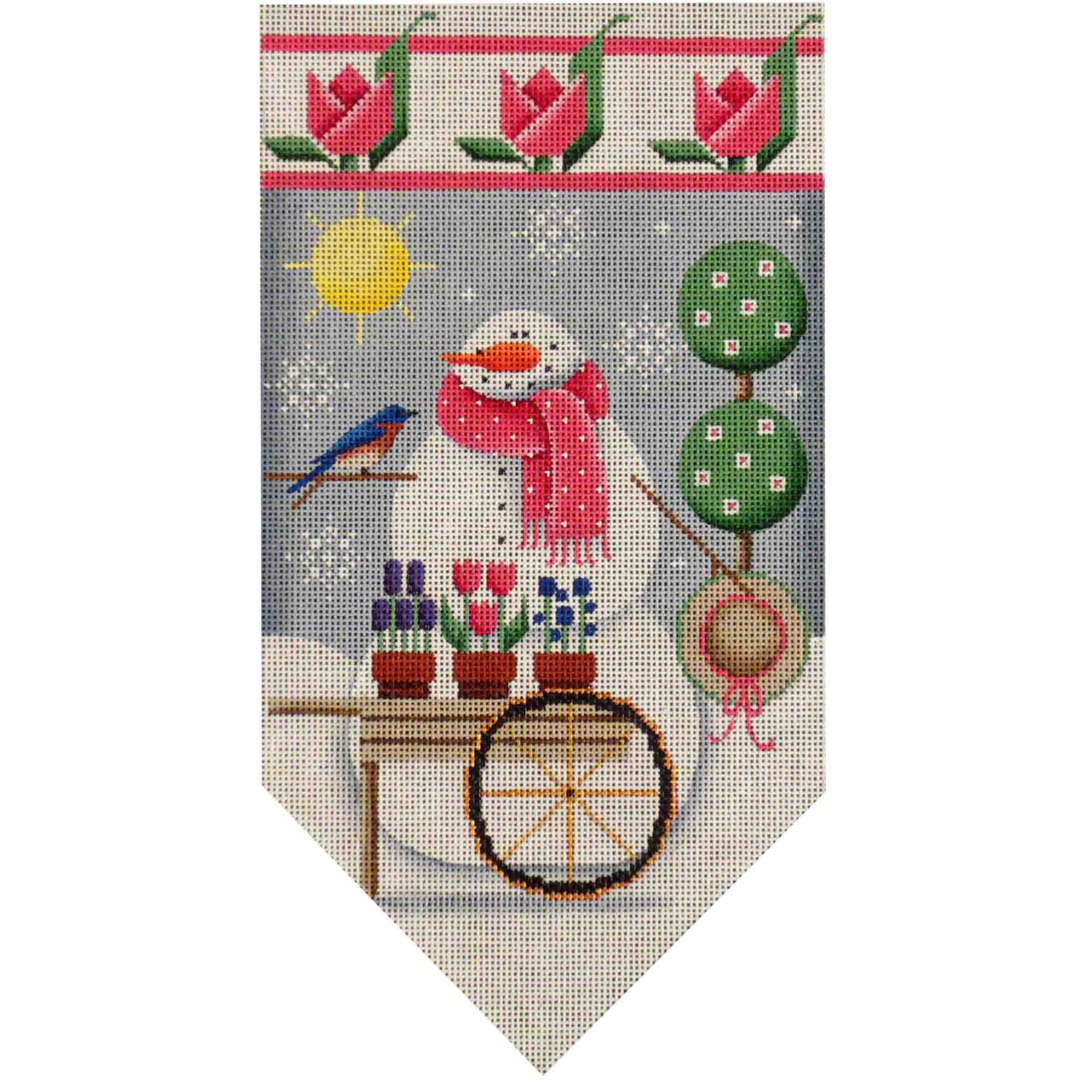 459E - May Snowman Banner