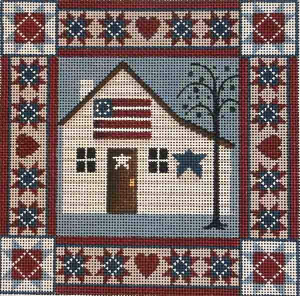 465C - Cottage Pillow